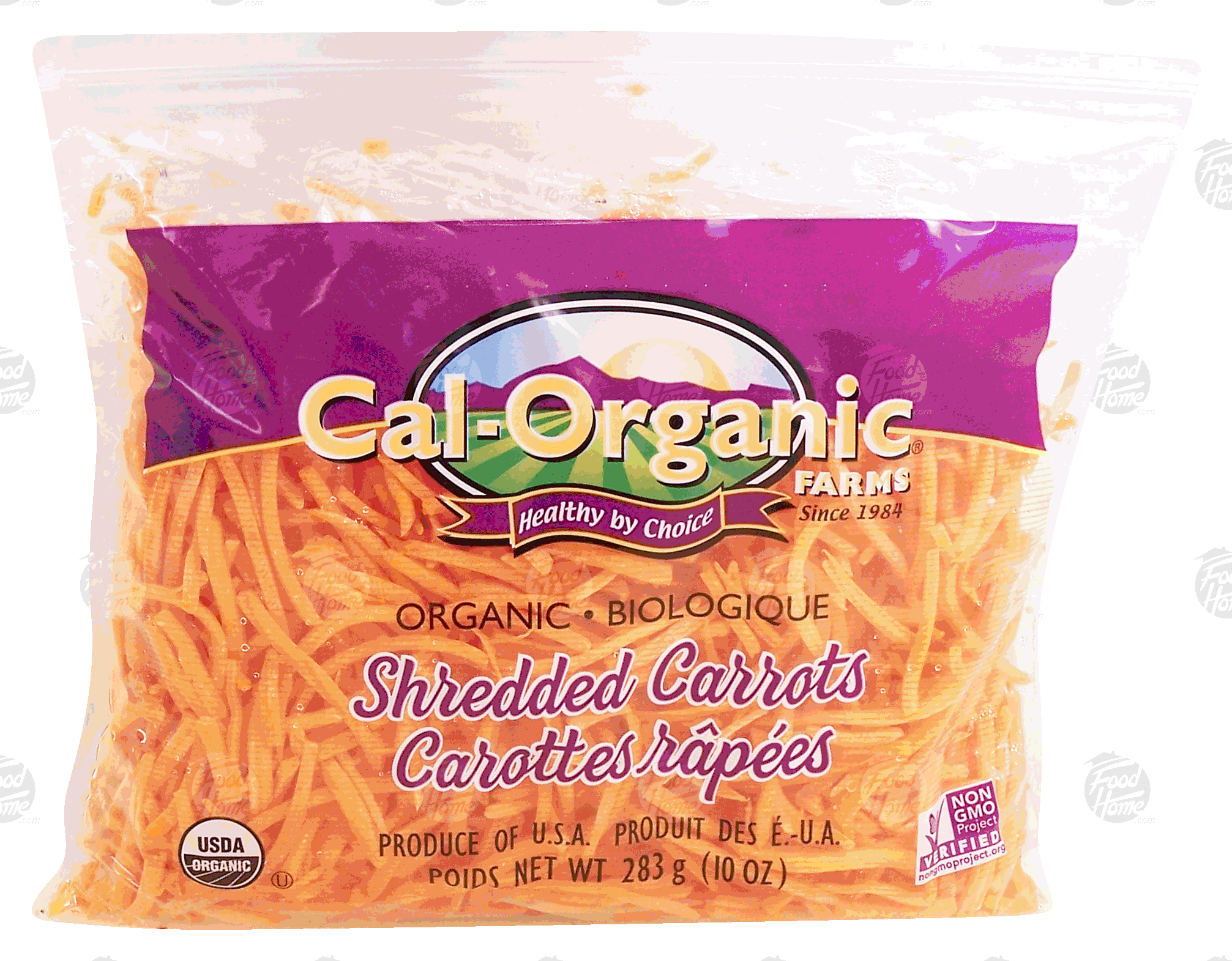 Cal-Organic organic shredded carrots Full-Size Picture